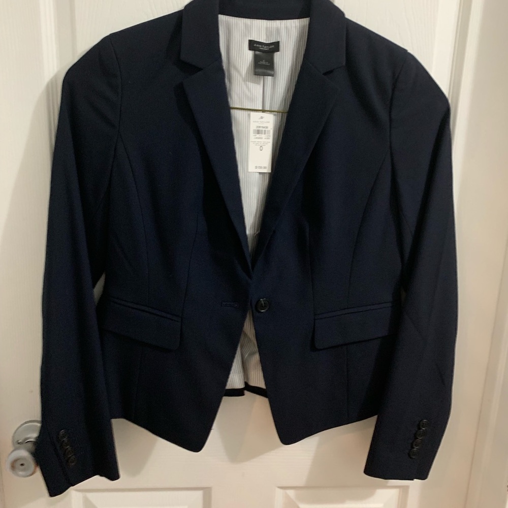 New navy blazer